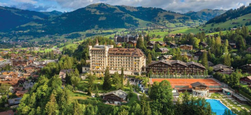 Gstaad Palace отель в Гштааде.