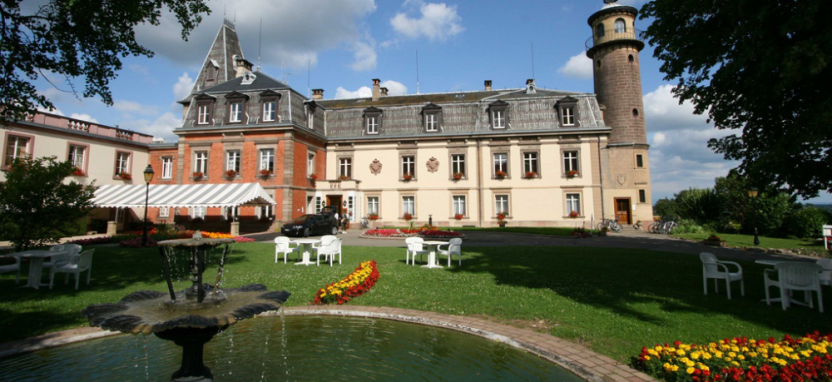 Chateau d'Isenbourg 5* в Эльзасе.