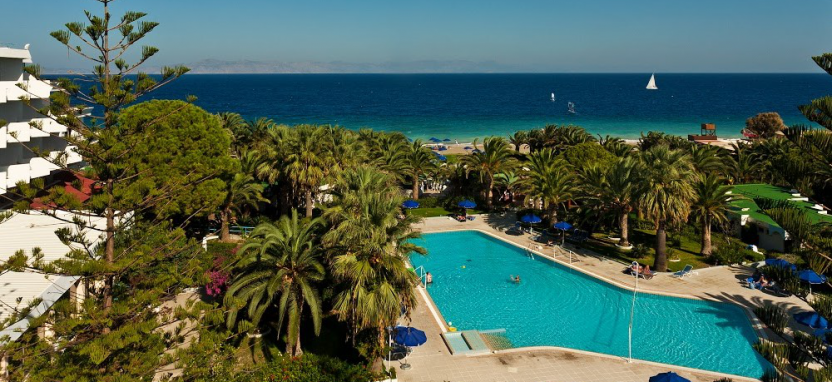 Blue Horizon Palm Beach Hotel & Bungalows на острове Родос.