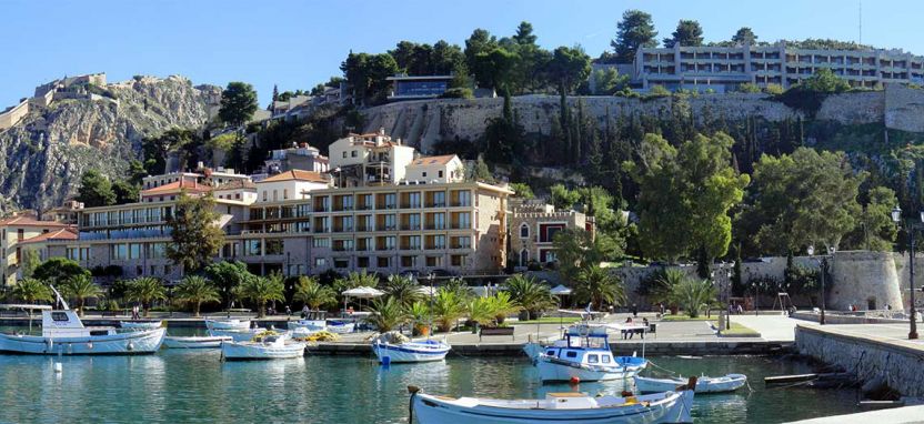 Nafplia Palace Hotel & Villas на полуострове Пелопоннес забронировать отель.