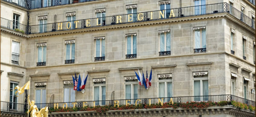 Отель Regina в Париже забронировать отель.