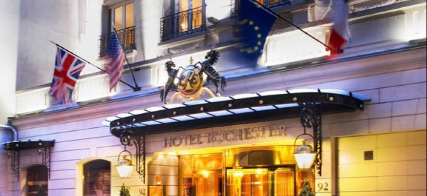 Отель Rochester Champs Elysees в Париже забронировать отель.