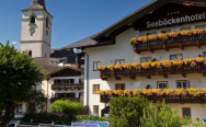 Seebockenhotel Zum Weissen Hirschen на озере Вольфганг-Зее.