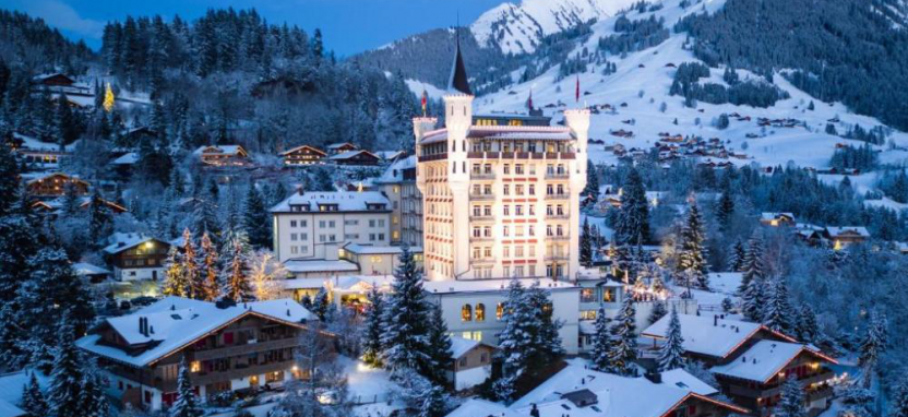 Gstaad Palace отель в Гштааде.