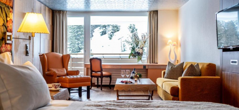 Tschuggen Grand Hotel в Ароза Швейцария.