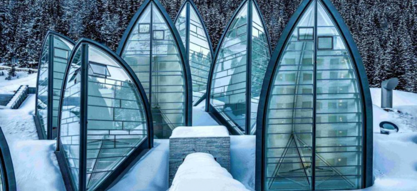 Tschuggen Grand Hotel в Ароза Швейцария.