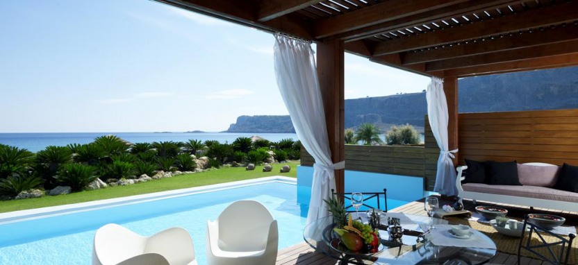 Aquagrand of Lindos Executive Deluxe Resort на острове Родос.