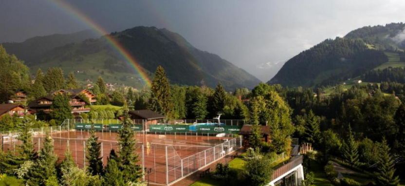 Gstaad Palace отель в Гштааде.