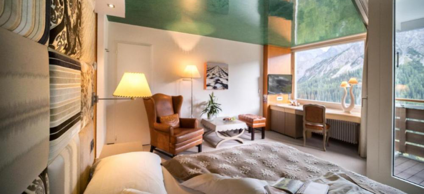 Tschuggen Grand Hotel в Ароза Швейцария.