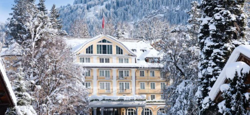 Le Grand Bellevue отель в Гштааде.