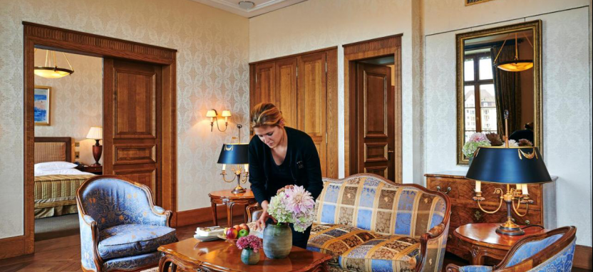 Grand Hotel Les Trois Rois 5* в Базеле.