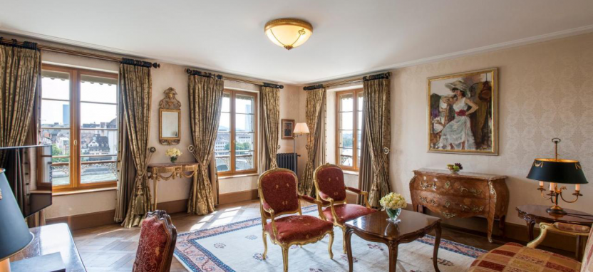 Grand Hotel Les Trois Rois 5* в Базеле.