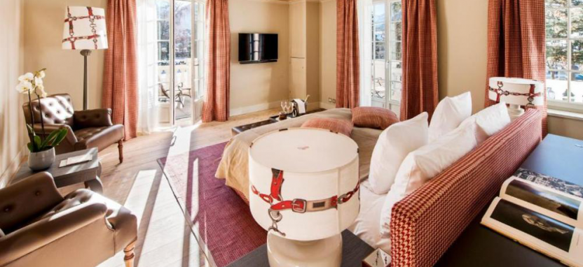 Le Grand Bellevue отель в Гштааде.