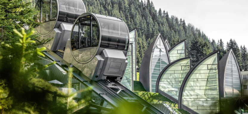 Tschuggen Grand Hotel в Ароза Швейцария.