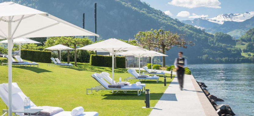 Park Hotel Vitznau 5* (ex. Park Hotel Weggis) на берегу Люцернского озера.