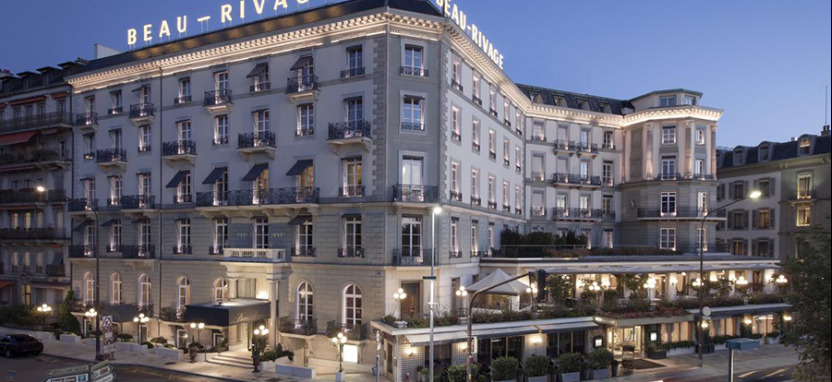 Beau-Rivage Geneva 5* в Женеве.
