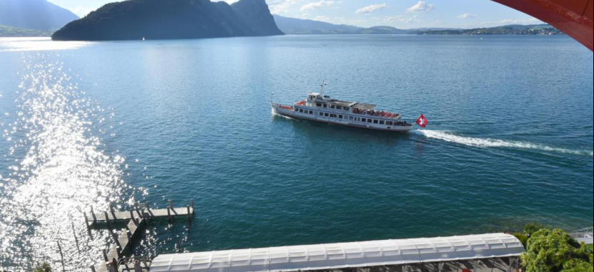 Vitznauerhof 4* на берегу Люцернского озера.