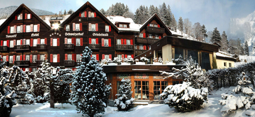 Romantik Hotel Schweizerhof 5* в Гриндельвальде.