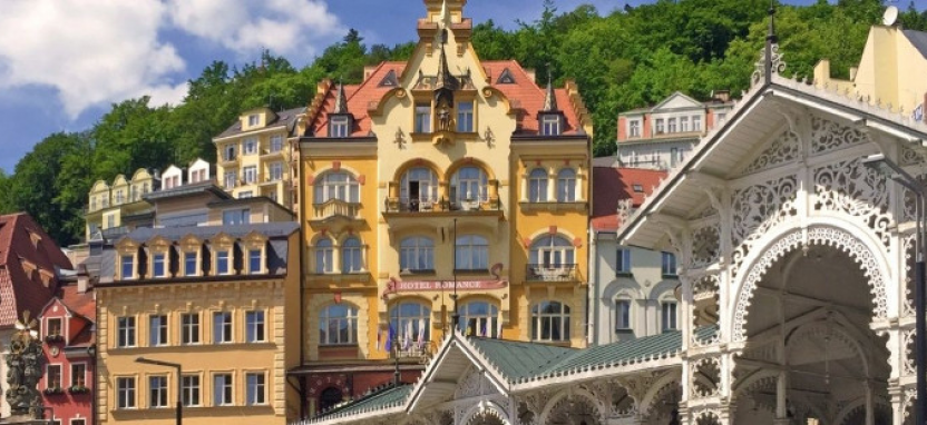 Отель Romance Puskin в Карловых Варах забронировать отель.