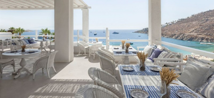 Grecotel Mykonos Blu Exclusive Resort на острове Миконос забронировать отель.