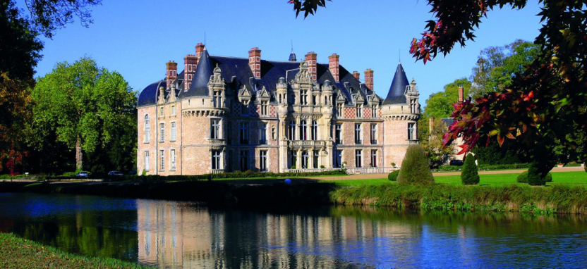 Chateau D'Esclimont в Сен-Симфорьен, замки Долины Луары.