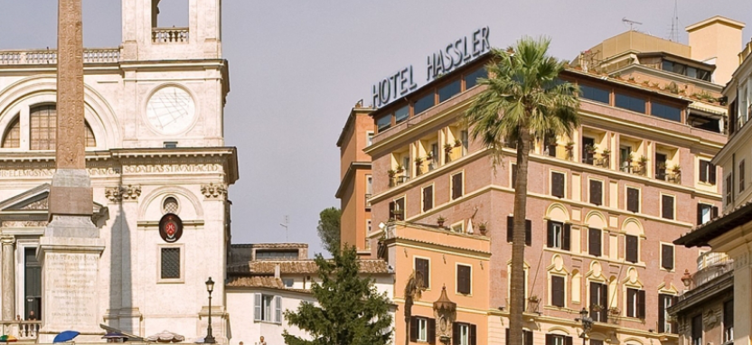 Hassler Roma в Риме забронировать отель.