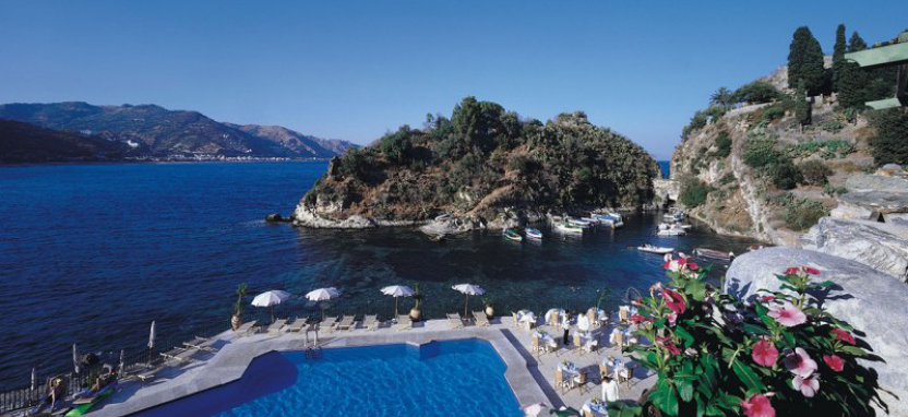 Grand Hotel Atlantis Bay в Таормине на острове Сицилия забронировать отель.