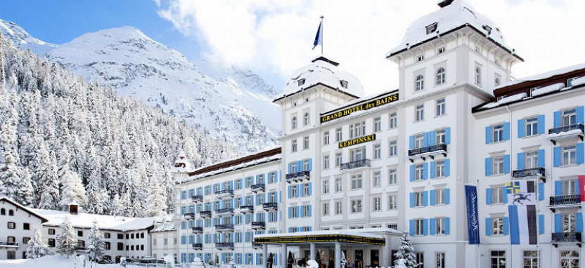 Kempinski Grand Hotel des Bains 5* в Санкт-Морице.
