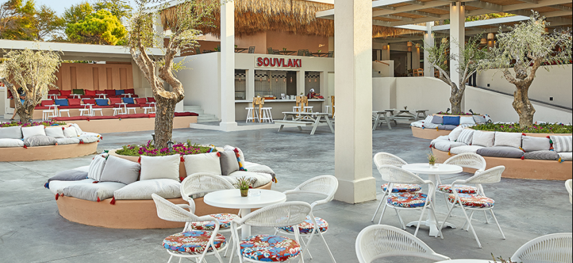 Grecotel Olympia Oasis & Aqua Park Lux Me Resort на полуострове Пелопоннес забронировать отель.