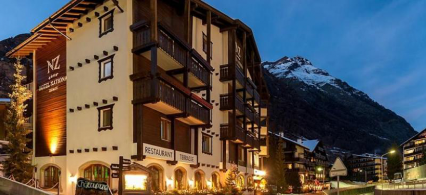 Hotel National Zermatt 4* в Церматте.